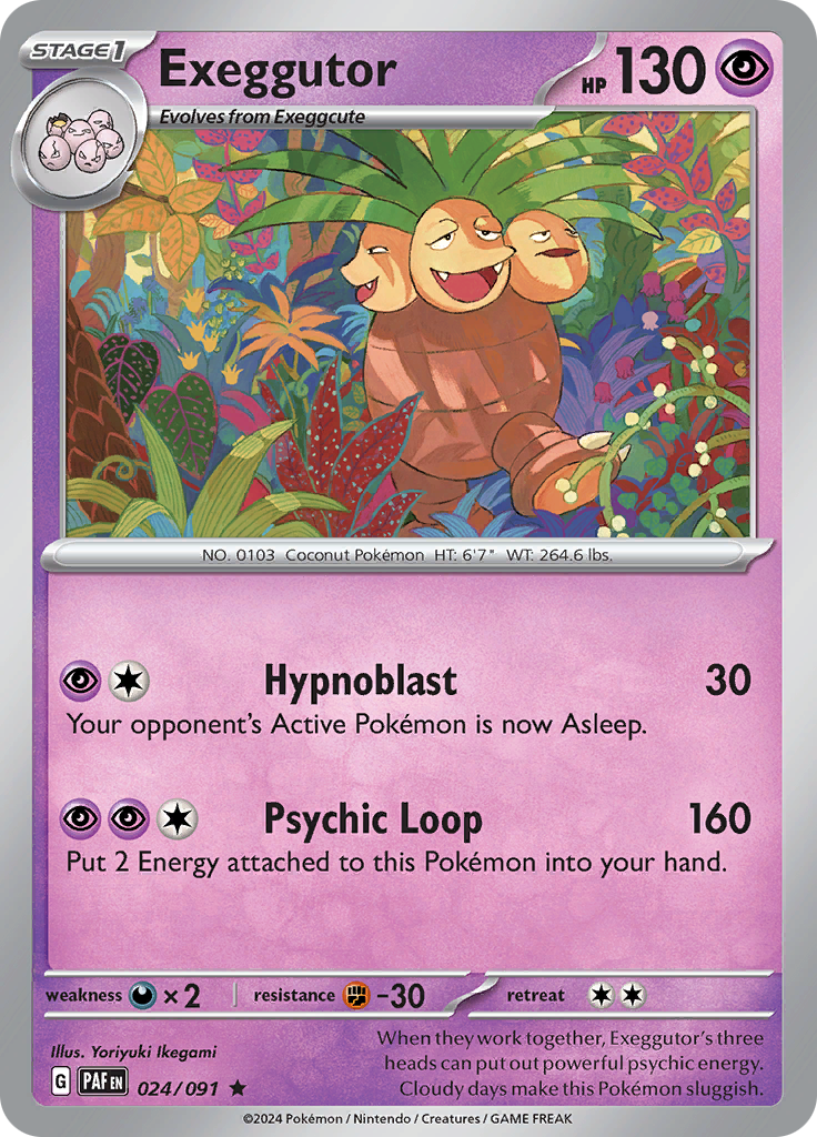 Paldean Fates - Exeggutor 024/091