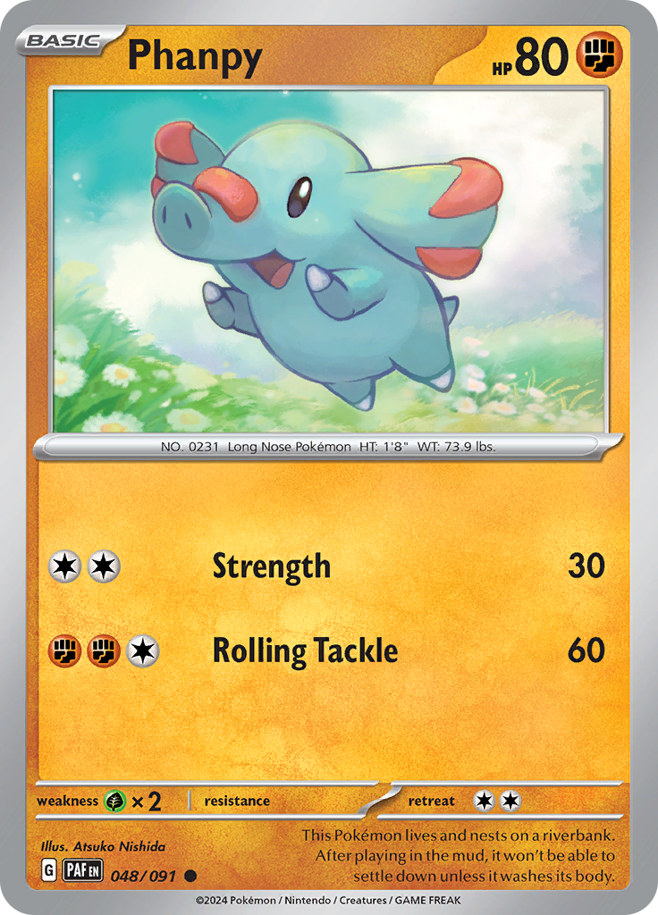 Paldean Fates - Phanpy 048/091