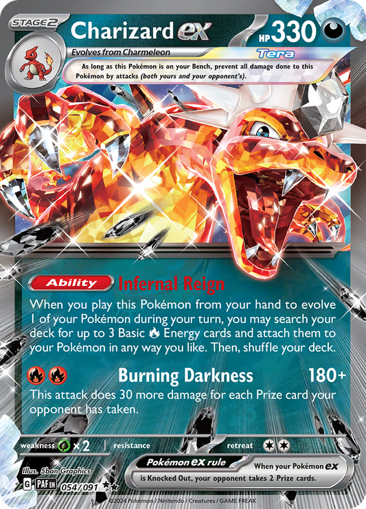 Paldean Fates - Charizard ex 054/091