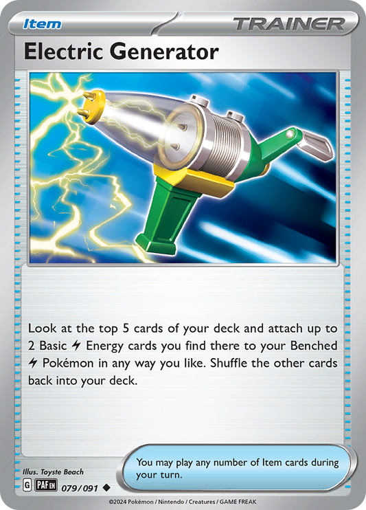 Paldean Fates - Electric Generator 079/091