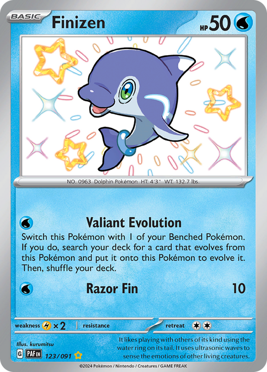 Paldean Fates Finizen 123/091 Shiny Rare