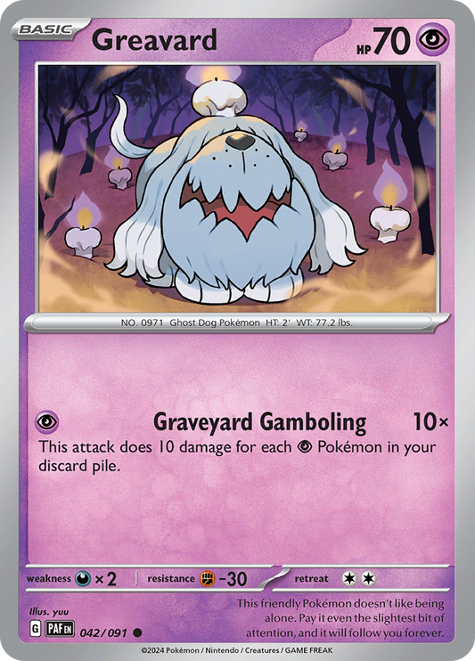 Paldean Fates - Greavard 042/091