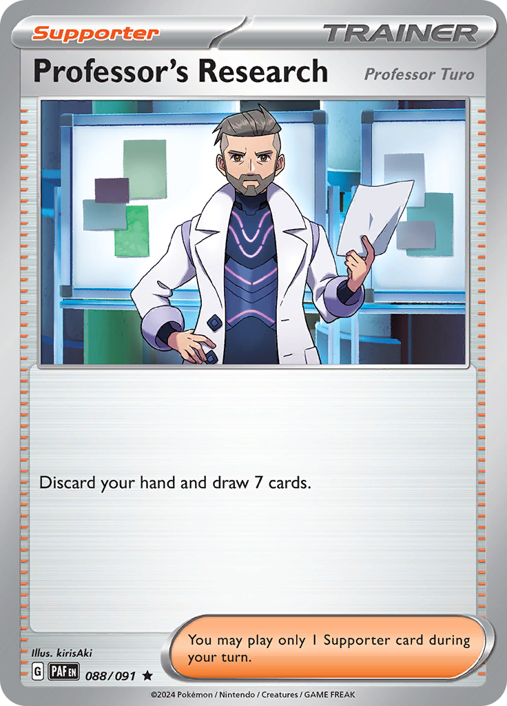 Paldean Fates - Professor's Research 088/091