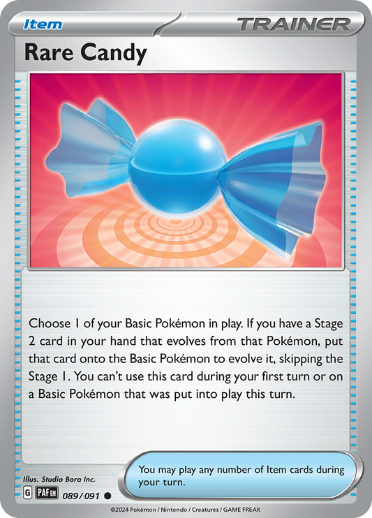 Paldean Fates - Rare Candy 089/091