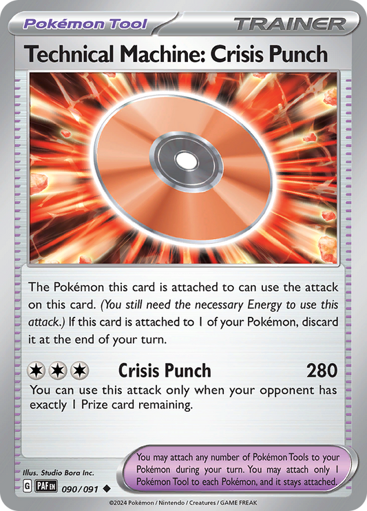 Paldean Fates - Technical Machine: Crisis Punch 090/091